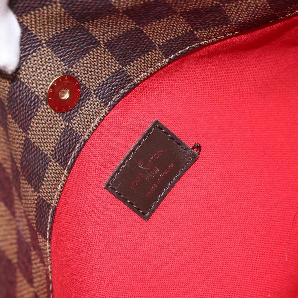 Louis Vuitton Bloomsbury Damier Brown Canvas Handbag (Pre-Owned)