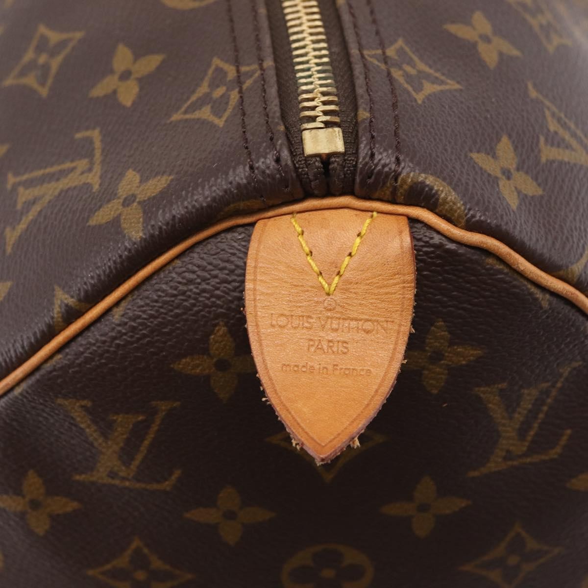 Louis Vuitton Keepall Monogram Canvas Brown Canvas Travel Bag Bag (Pre-Owned)