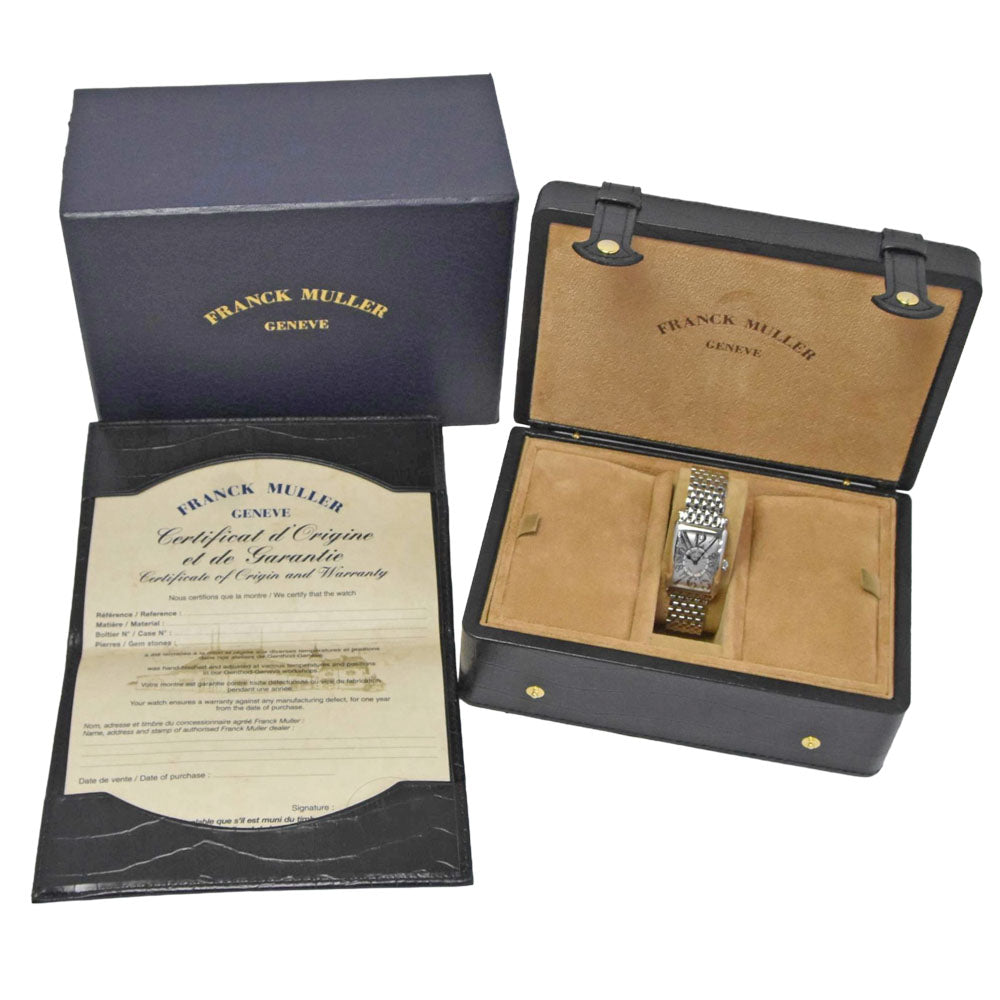 Franck Muller Long Island Playa Quartz Steel Watch (Pre-Owned)