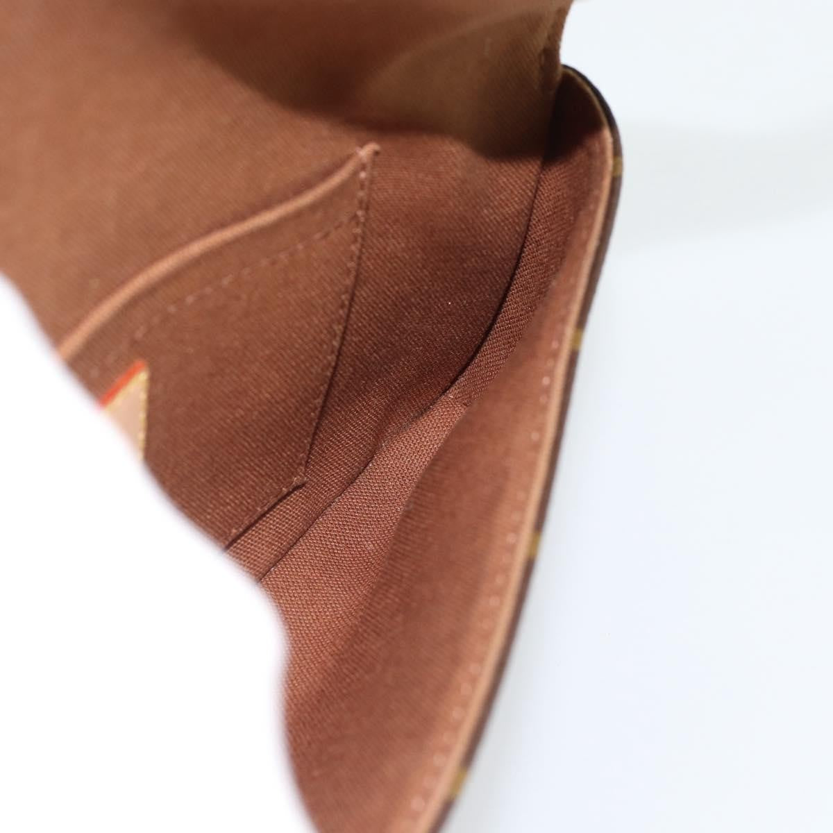 Louis Vuitton Pochette Marrell Monogram Canvas Brown Canvas Clutche & Pouche Bag (Pre-Owned)