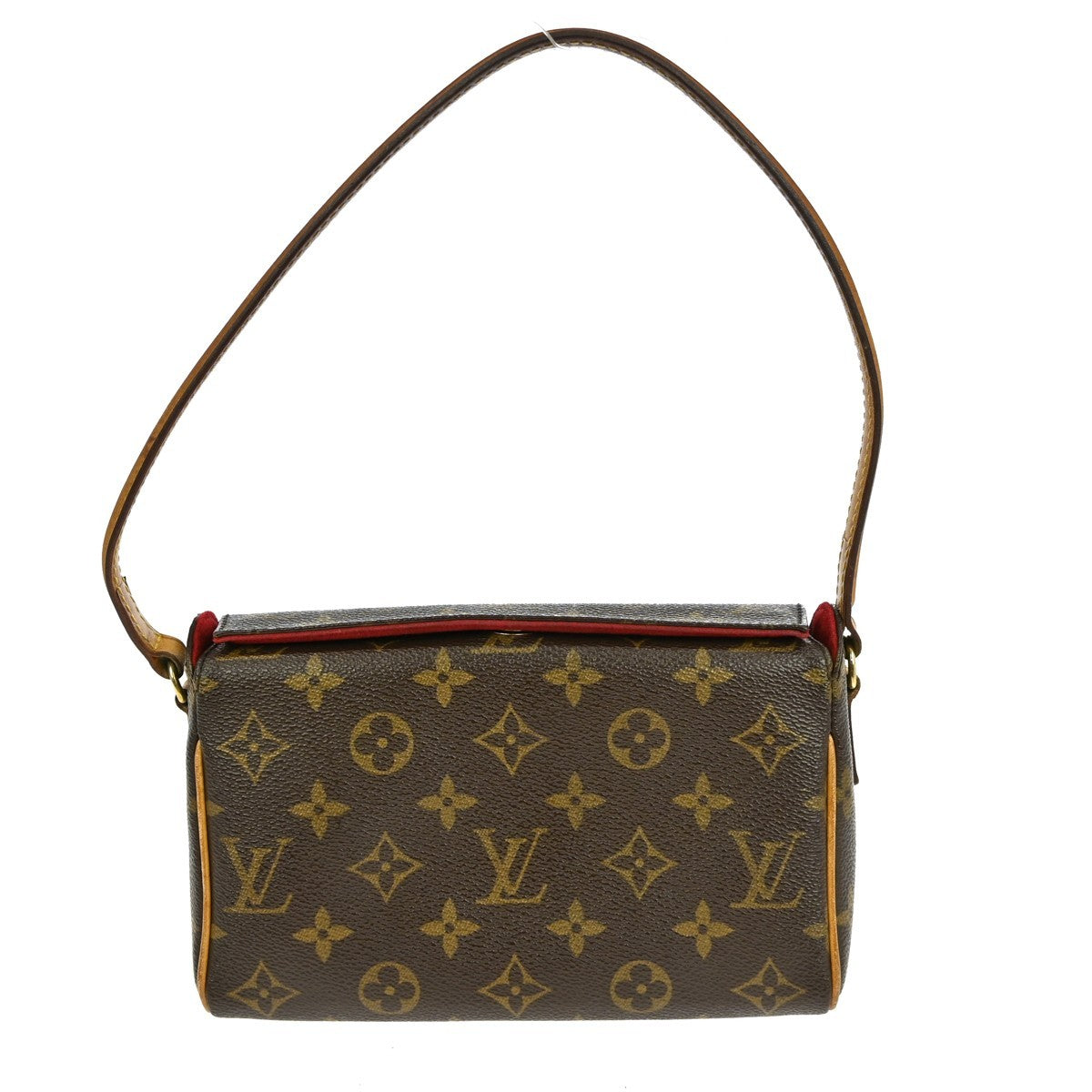 Louis Vuitton Recital Monogram Canvas Brown Canvas Shoulder Bag Bag (Pre-Owned)