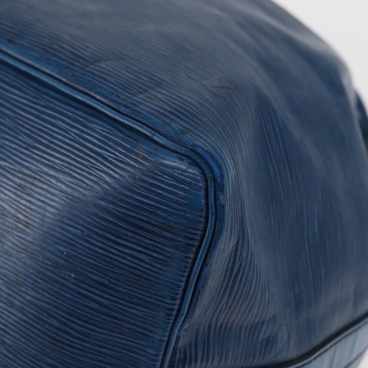 Louis Vuitton Noe Epi Leather Blue Leather Shoulder Bag Bag (Pre-Owned)