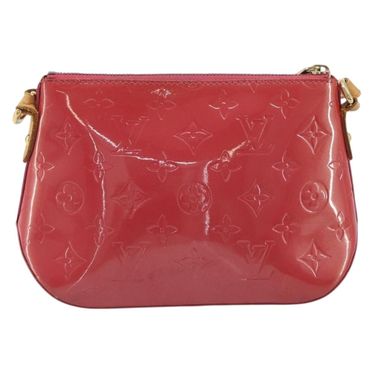 Louis Vuitton Minna Street Monogram Vernis Pink Patent_Leather Shoulder Bag Bag (Pre-Owned)