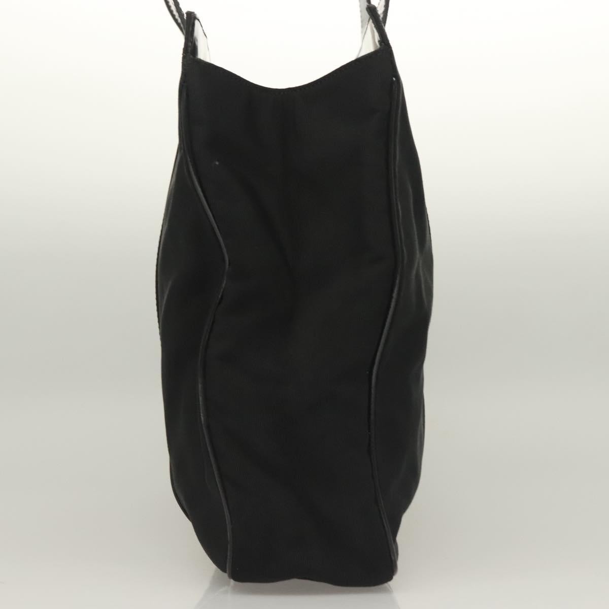 Salvatore Ferragamo Vala Tote Nylon Black Nylon Tote Bag Bag (Pre-Owned)