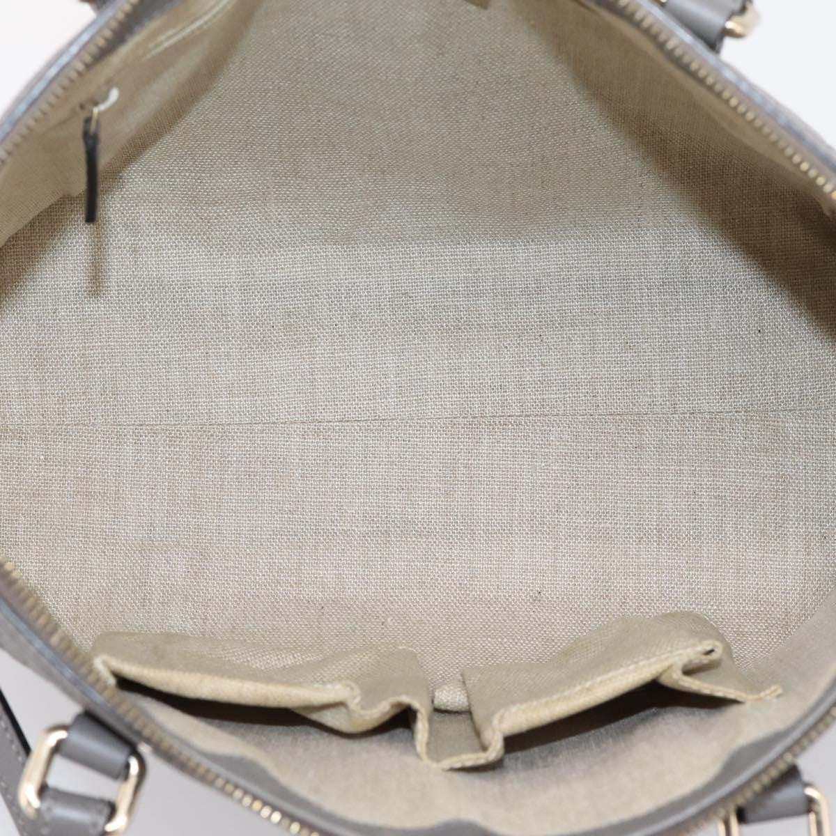 Gucci Margaux Microguccissima Leather Gray Leather Tote Bag Bag (Pre-Owned)