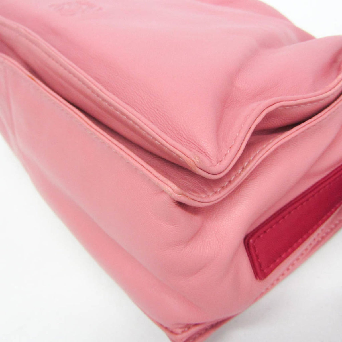 Loewe Flamenco Leather Pink Leather Crossbody Bag Bag (Pre-Owned)
