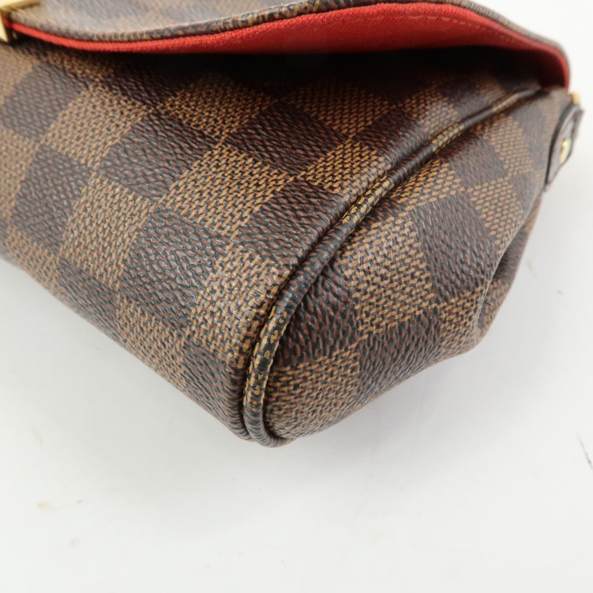 Louis Vuitton Favorite Damier Brown Canvas Handbag (Pre-Owned)