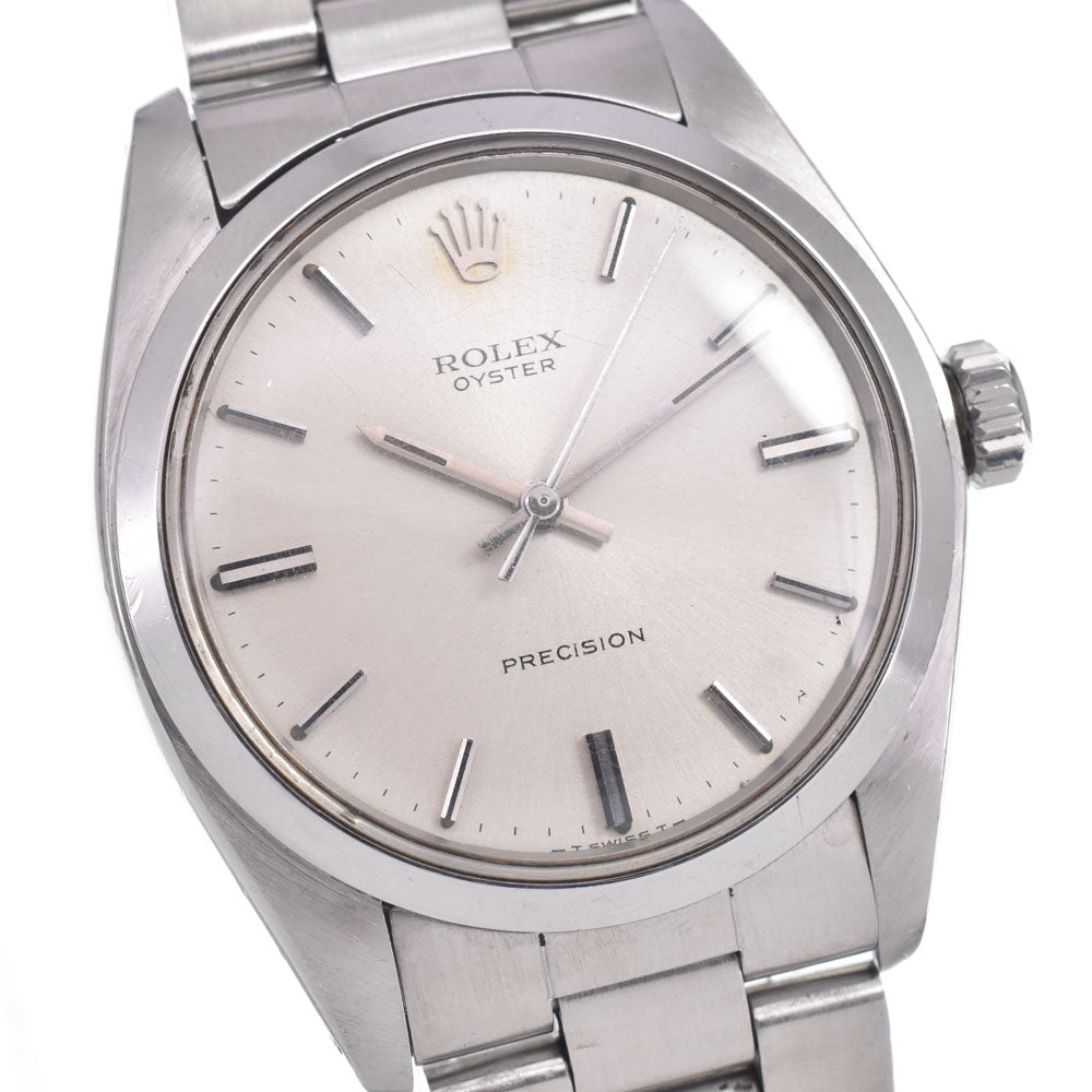 Rolex Oyster Precision Steel Watch (Pre-Owned)