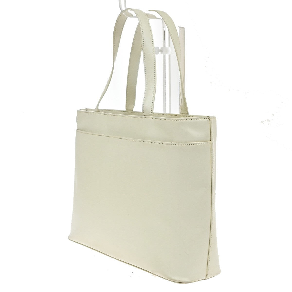Loewe Vintage Leather Beige Leather Shoulder Bag Bag (Pre-Owned)
