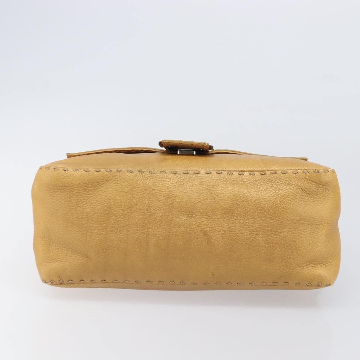Fendi Selleria Leather Brown Leather Shoulder Bag Bag (Pre-Owned)