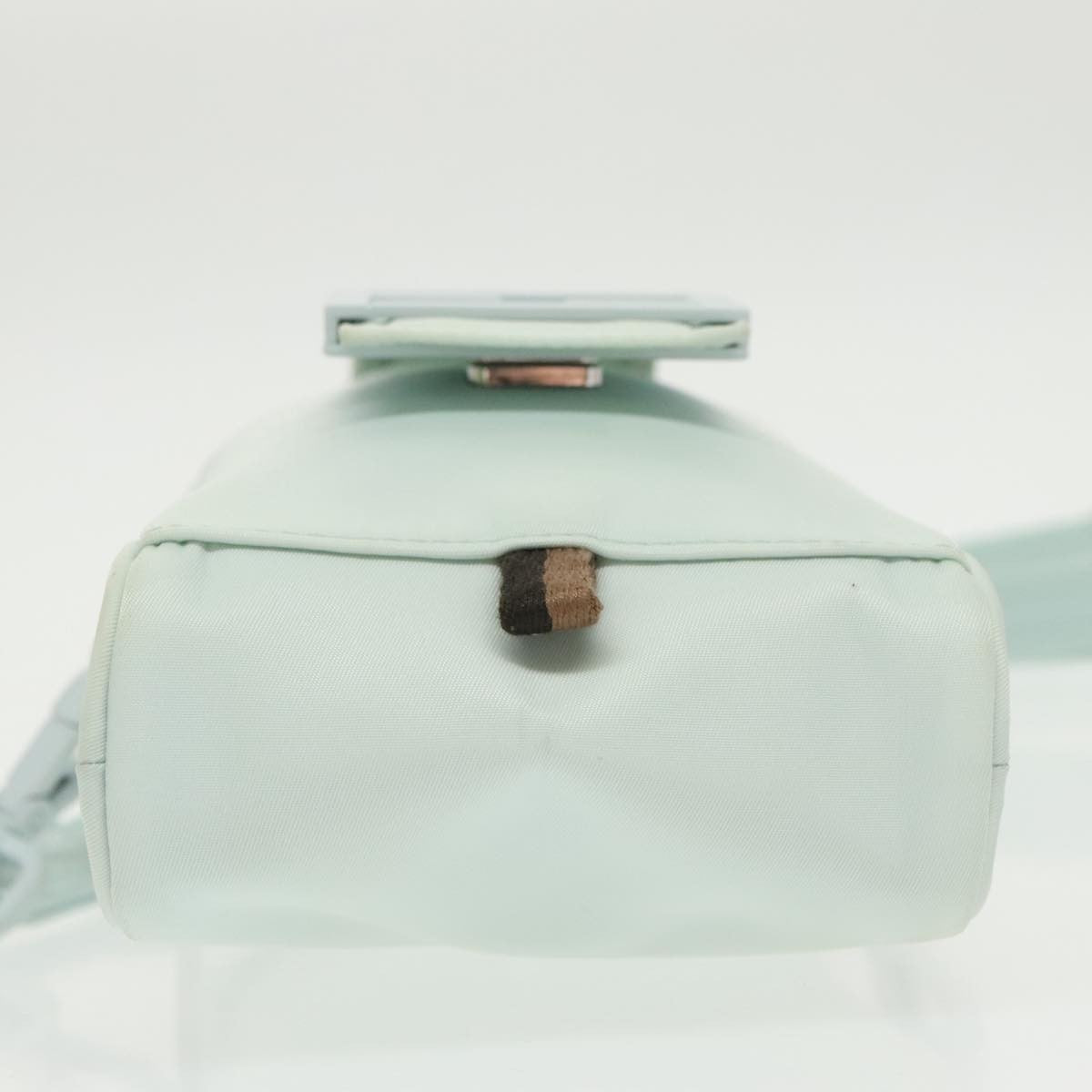 Fendi Crossbody Phone Holder Nylon Blue Nylon Clutche & Pouche Bag (Pre-Owned)
