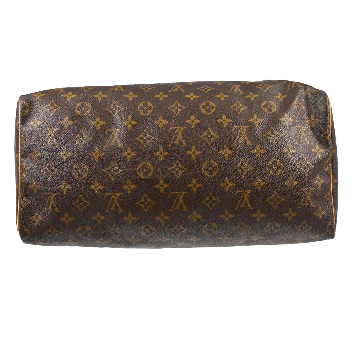 Louis Vuitton Speedy Monogram Brown Canvas Handbag (Pre-Owned)