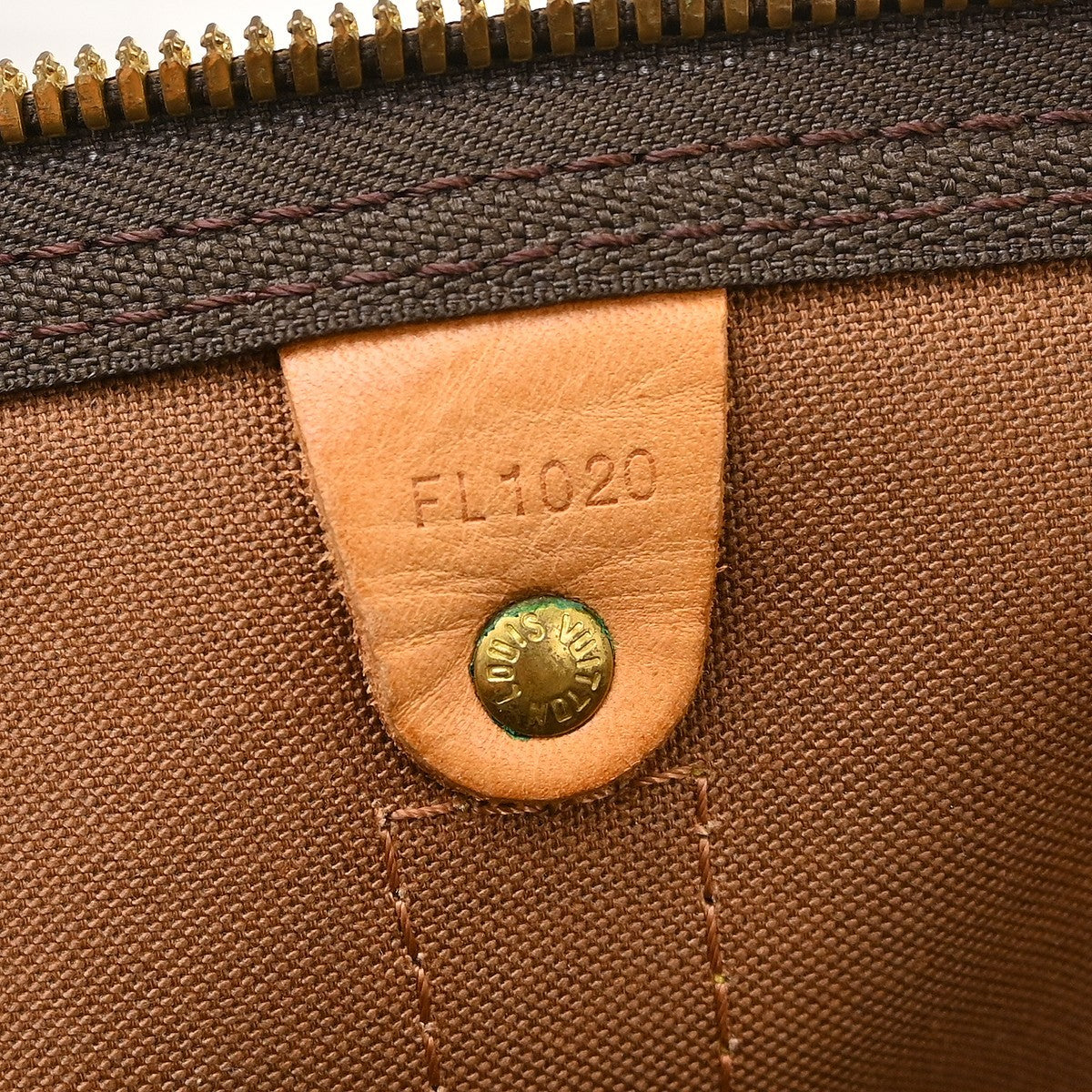 Louis Vuitton Keepall Monogram Canvas Brown Canvas Travel Bag Bag (Pre-Owned)