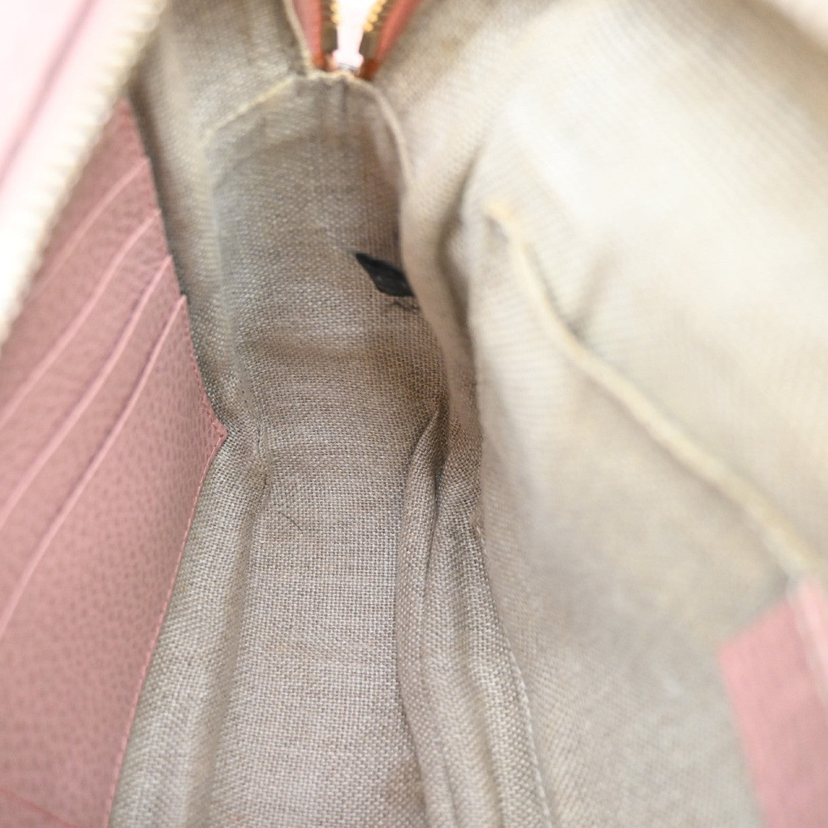 Gucci Bree Disco Gg Canvas With Leather Beige Canvas Crossbody Bag Bag (Pre-Owned)
