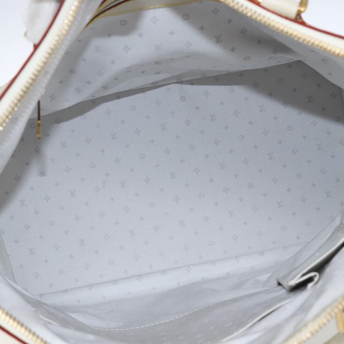 Louis Vuitton Suhali Lockit Leather White Leather Handbag (Pre-Owned)