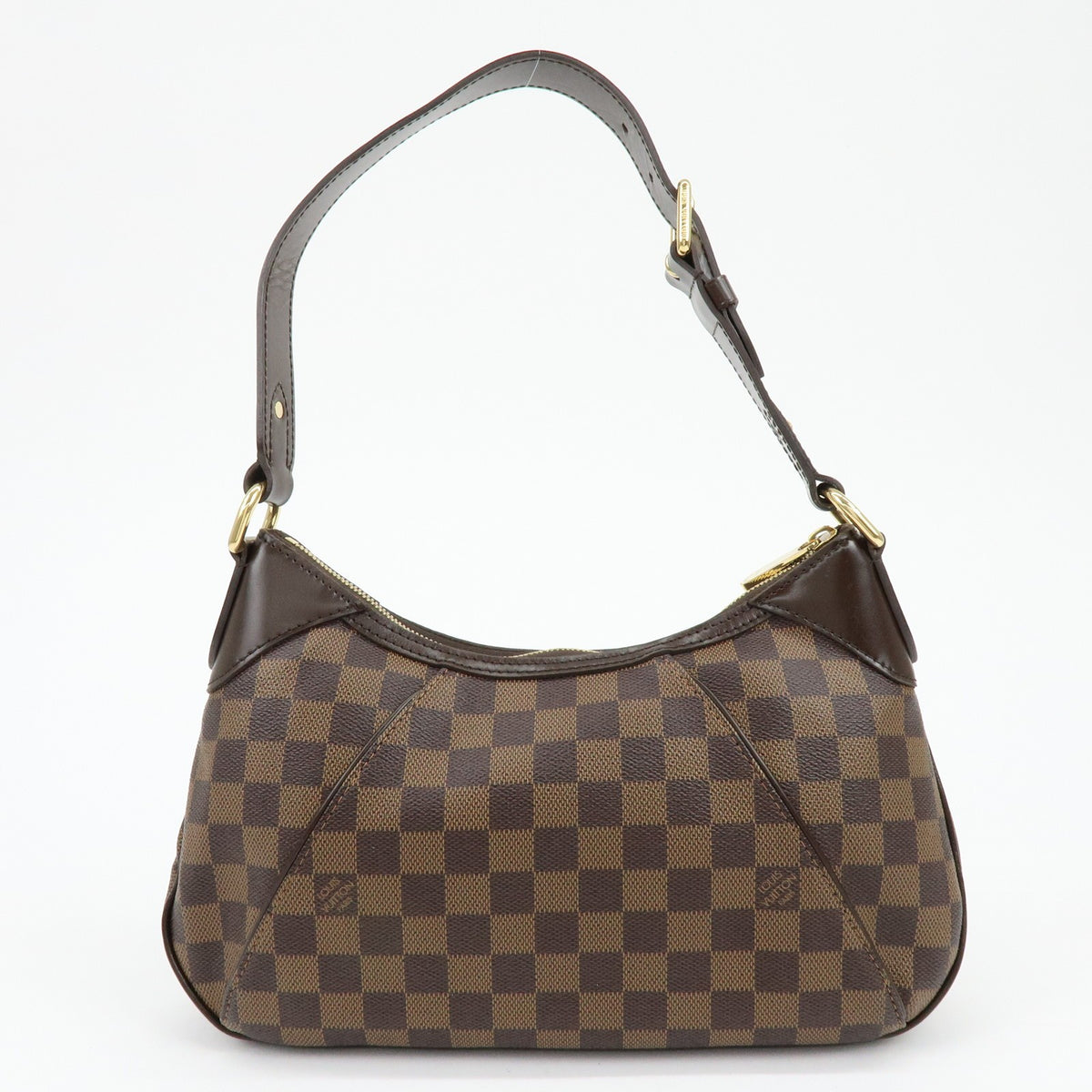 Louis Vuitton Thames Damier Brown Canvas Handbag (Pre-Owned)