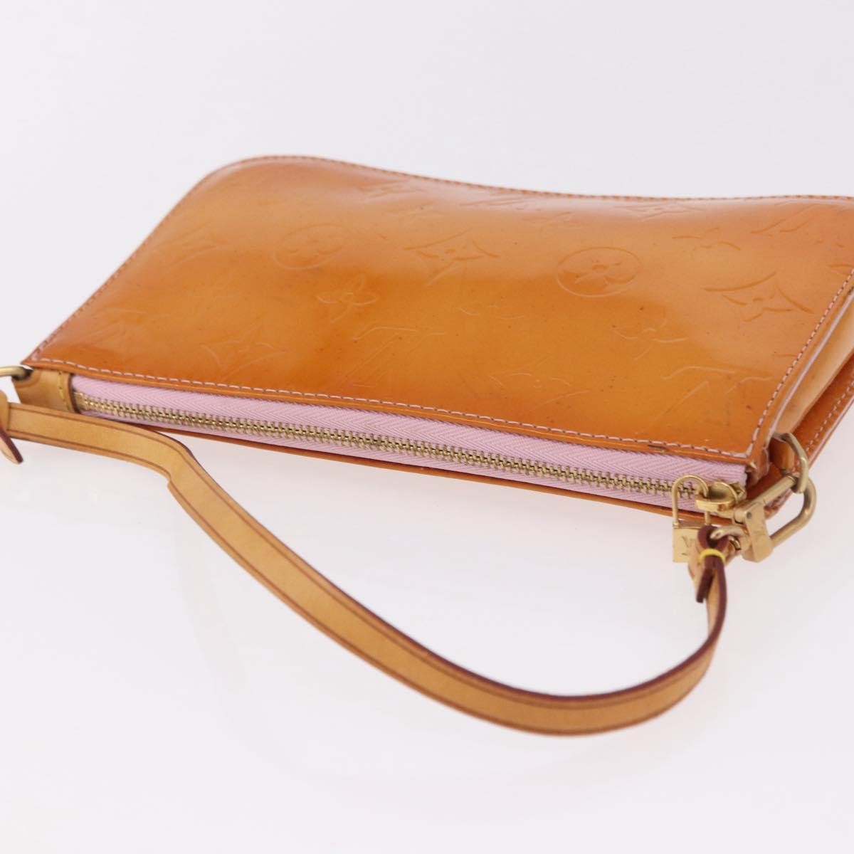 Louis Vuitton Lexington Pochette Patent Leather Pink Patent_Leather Clutche & Pouche Bag (Pre-Owned)