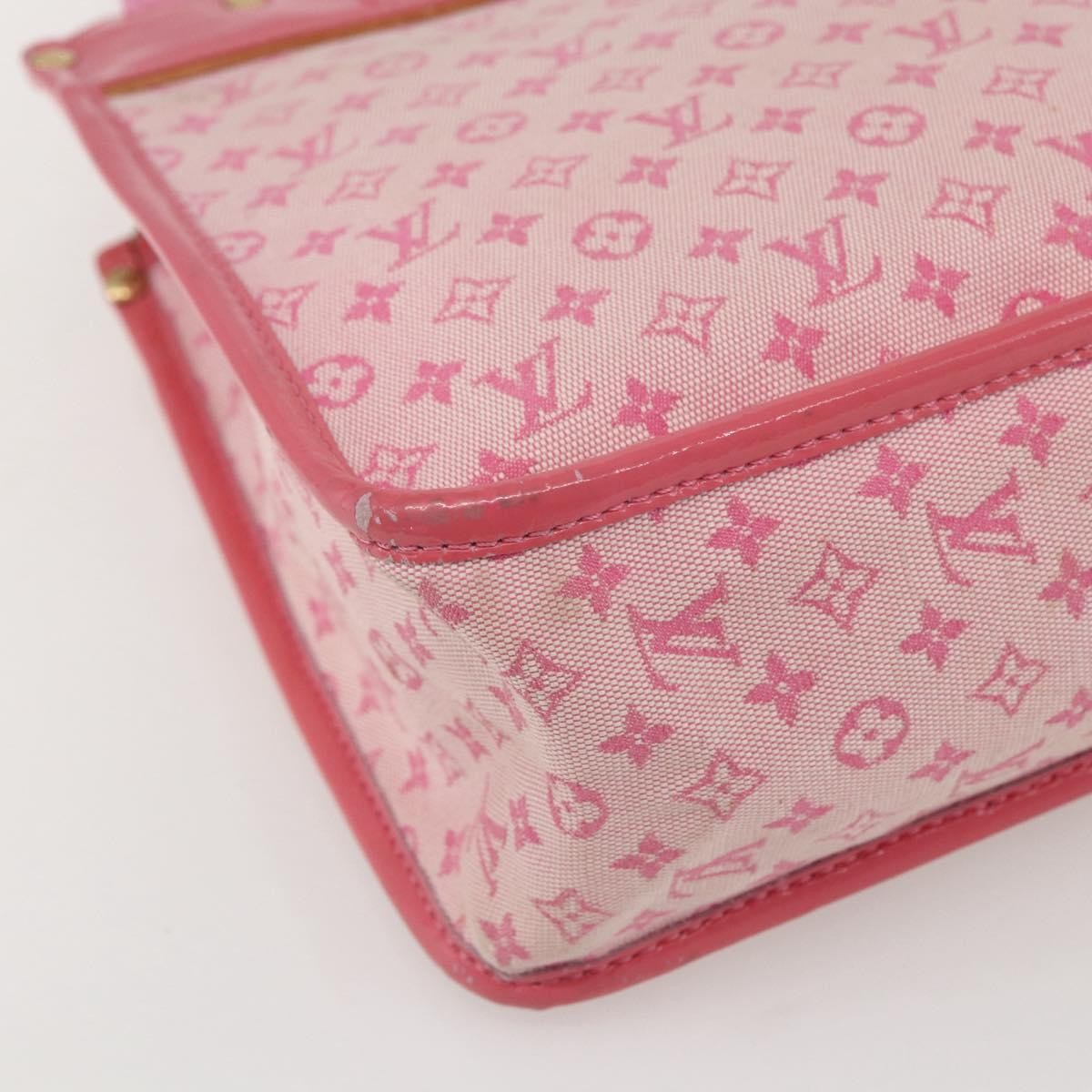 Louis Vuitton Kathleen Mini Lin Pink Canvas Tote Bag Bag (Pre-Owned)