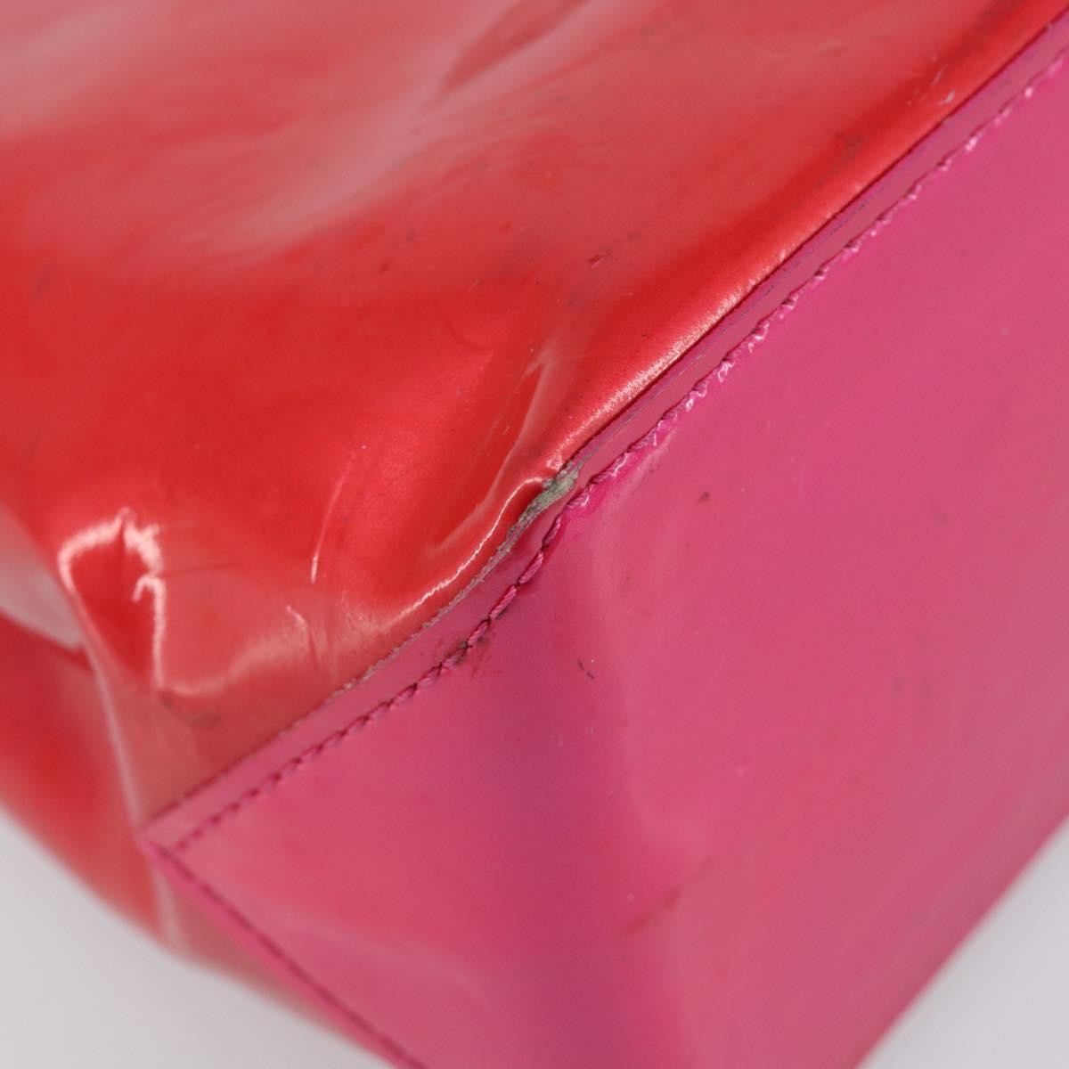 Louis Vuitton Reade Monogram Vernis Pink Patent_Leather Handbag (Pre-Owned)