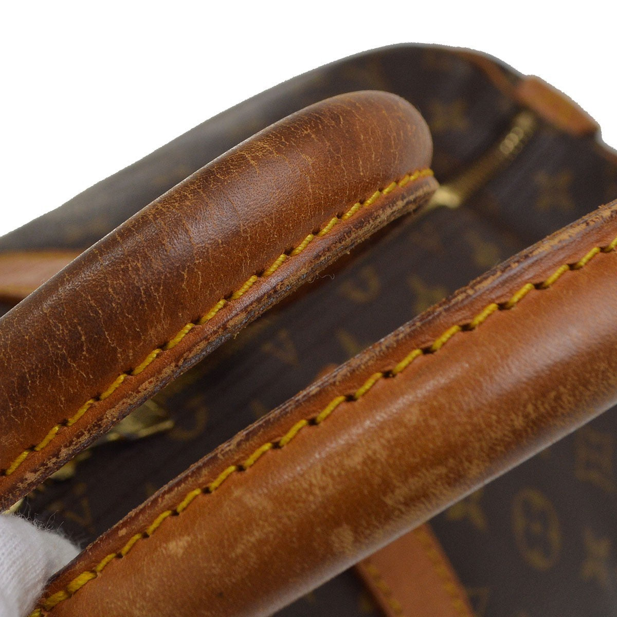 Louis Vuitton Keepall Monogram Canvas Brown Canvas Travel Bag Bag (Pre-Owned)