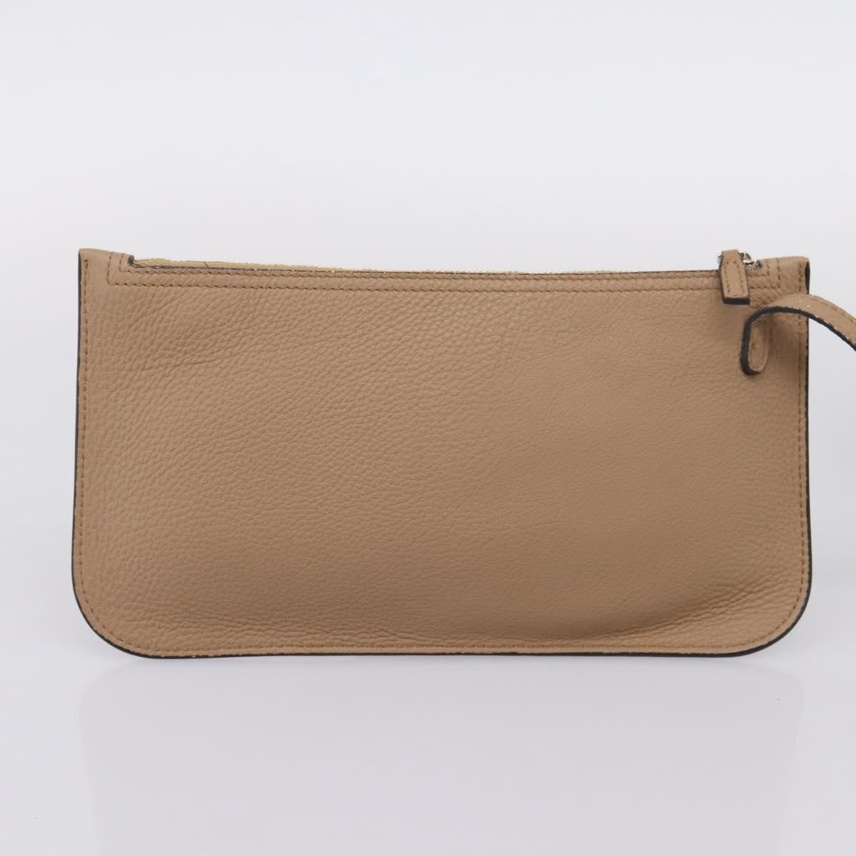 Gucci Jackie Soft Hobo Leather Beige Leather Shoulder Bag Bag (Pre-Owned)