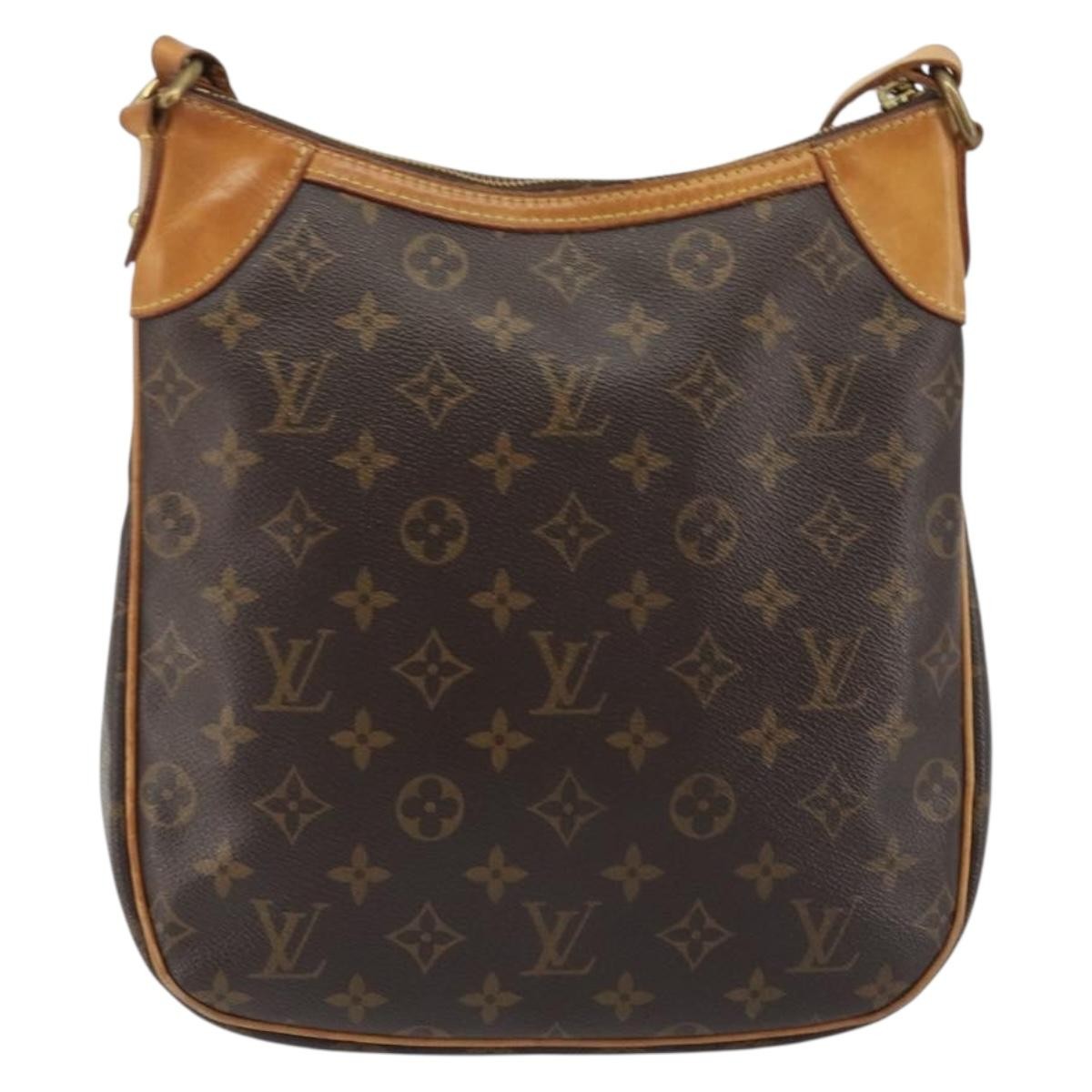 Louis Vuitton Odeon Monogram Canvas Brown Canvas Shoulder Bag Bag (Pre-Owned)