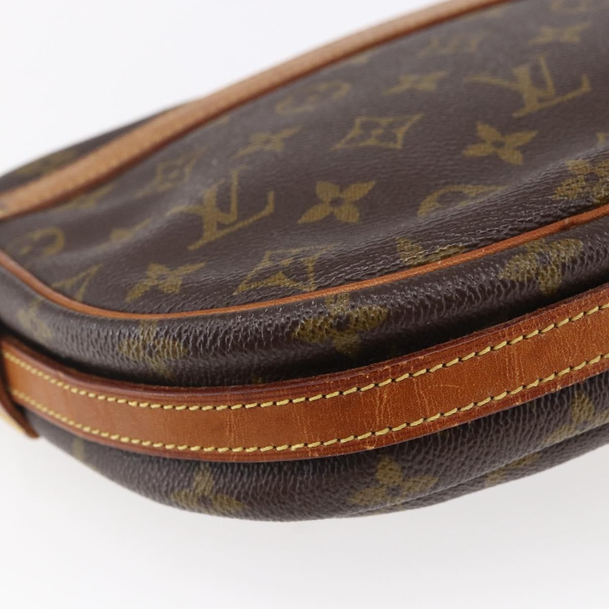 Louis Vuitton Jeune Fille Monogram Canvas Brown Canvas Shoulder Bag Bag (Pre-Owned)