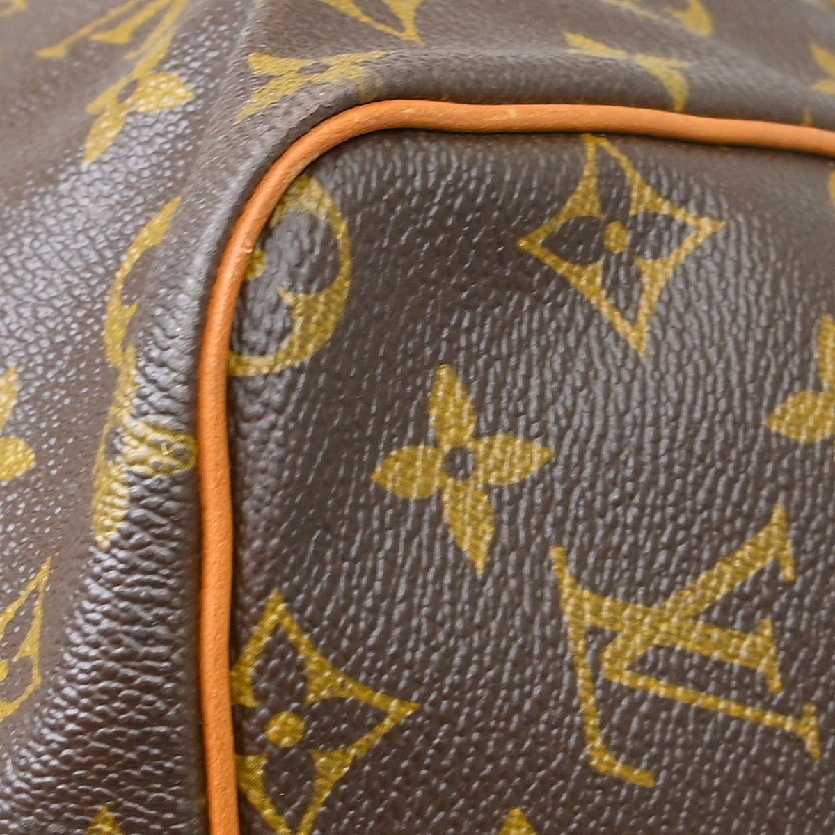 Louis Vuitton Keepall Monogram Brown Canvas Travel Bag Bag (Pre-Owned)