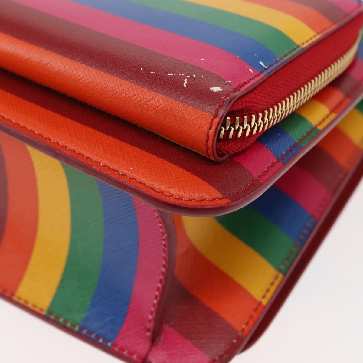 Salvatore Ferragamo Vara Bow Leather Multicolour Leather Crossbody Bag Bag (Pre-Owned)