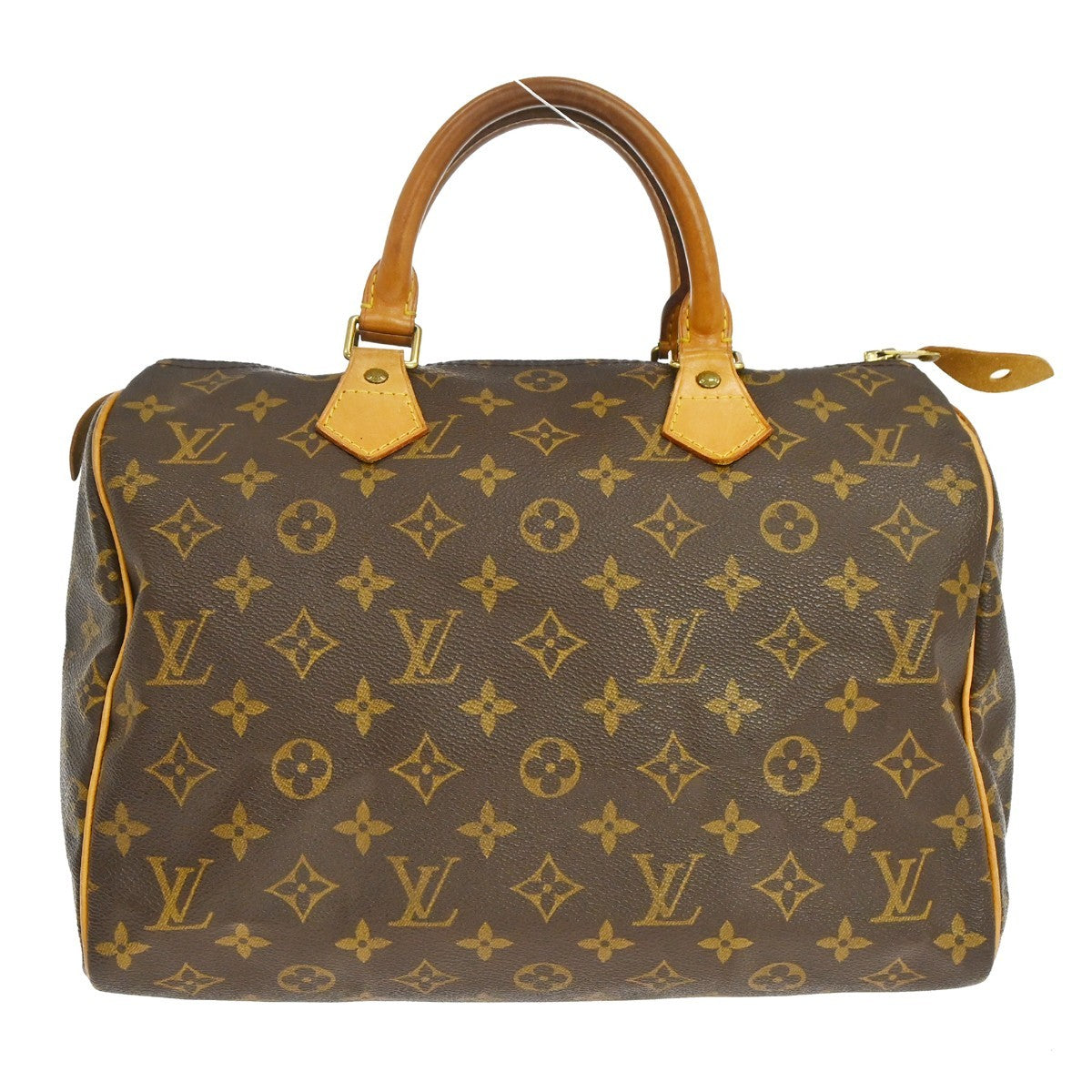 Louis Vuitton Speedy Monogram Canvas Brown Canvas Handbag (Pre-Owned)