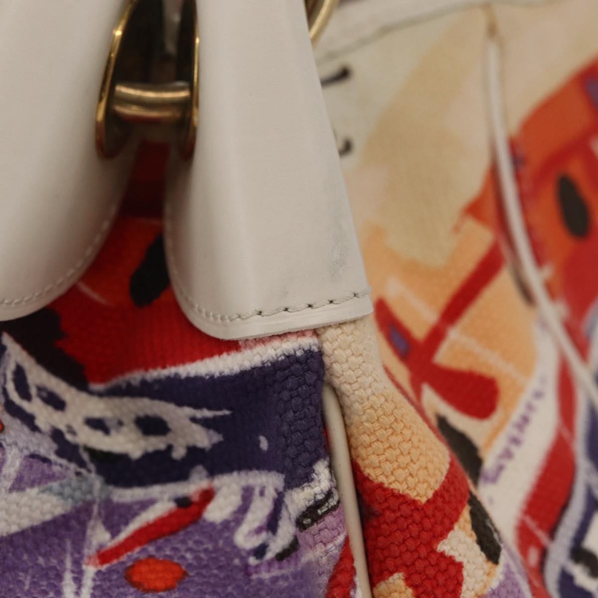 Louis Vuitton Galliera Riviera Cruise Canvas Purple Canvas Handbag (Pre-Owned)