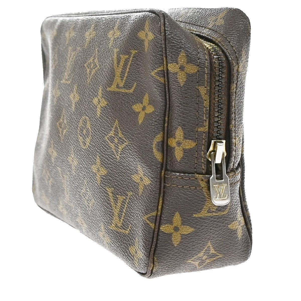 Louis Vuitton Trousse Toiletry Monogram Canvas Brown Canvas Toiletry Case Accessory (Pre-Owned)