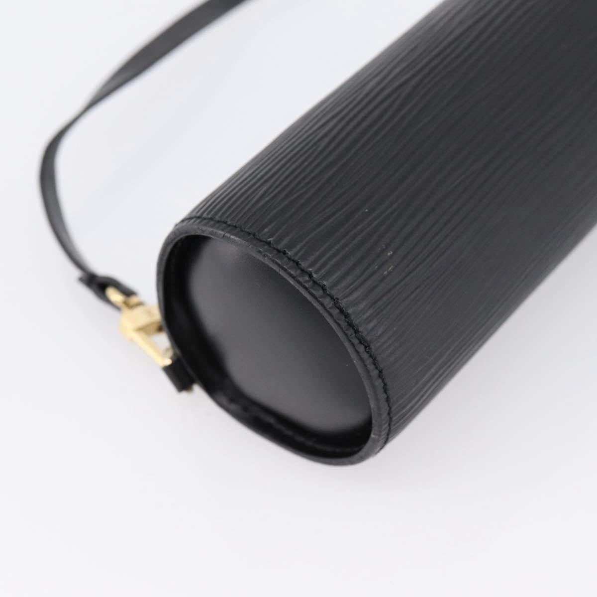 Louis Vuitton Soufflot Pochette Epi Leather Black Leather Clutche & Pouche Bag (Pre-Owned)