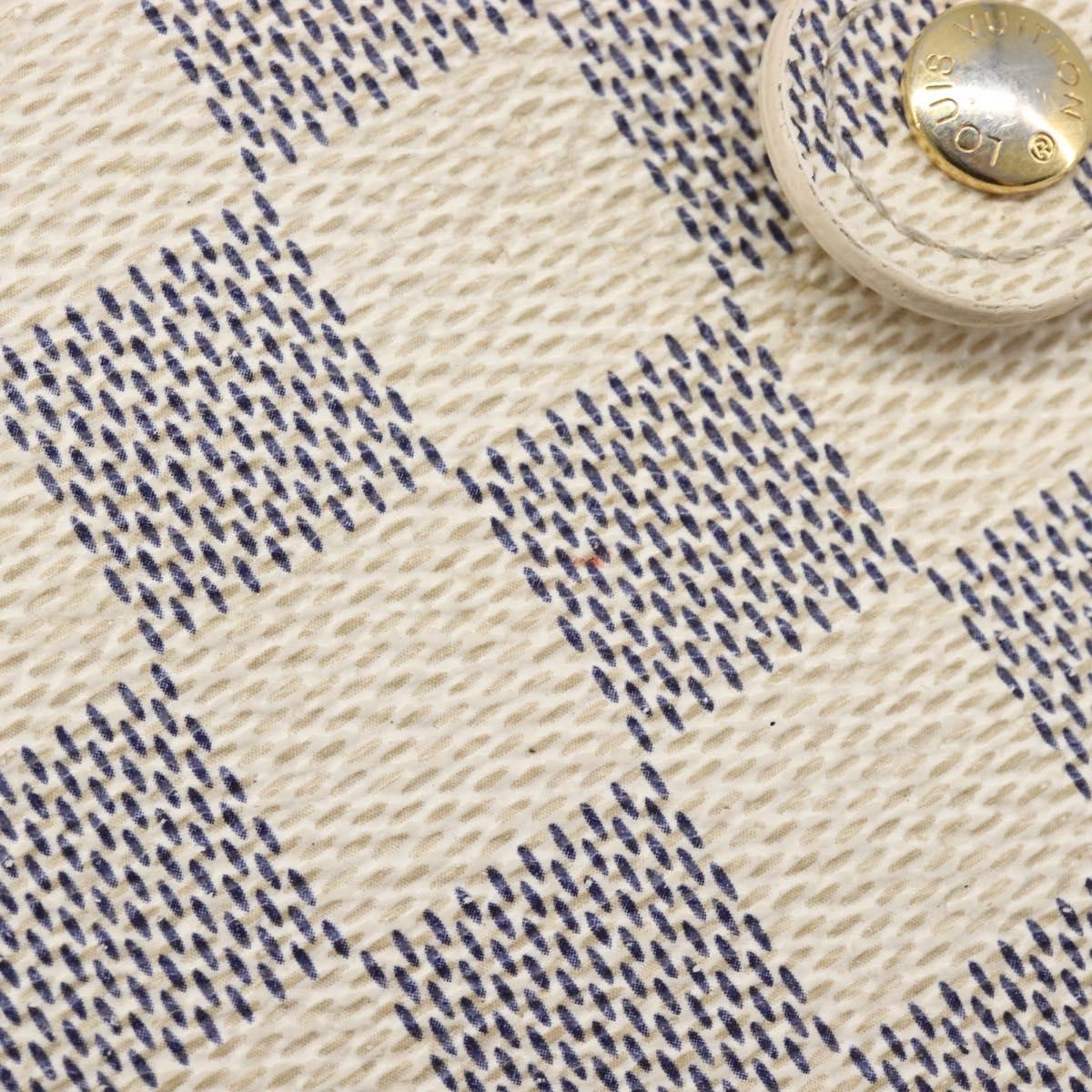 Louis Vuitton Ring Agenda Cover Damier Beige Canvas Briefcase Bag (Pre-Owned)