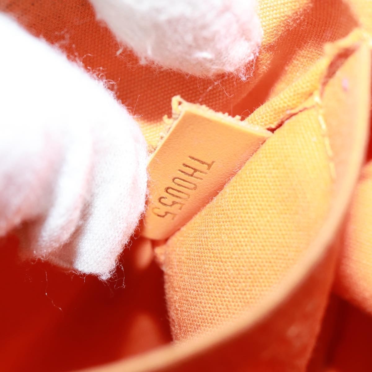 Louis Vuitton Mandara Epi Leather Orange Leather Shoulder Bag Bag (Pre-Owned)