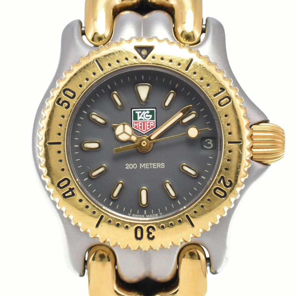 Tag Heuer Sel Professional 200M Quartz Stainless Steel And Gold Plated Watch (Pre-Owned)