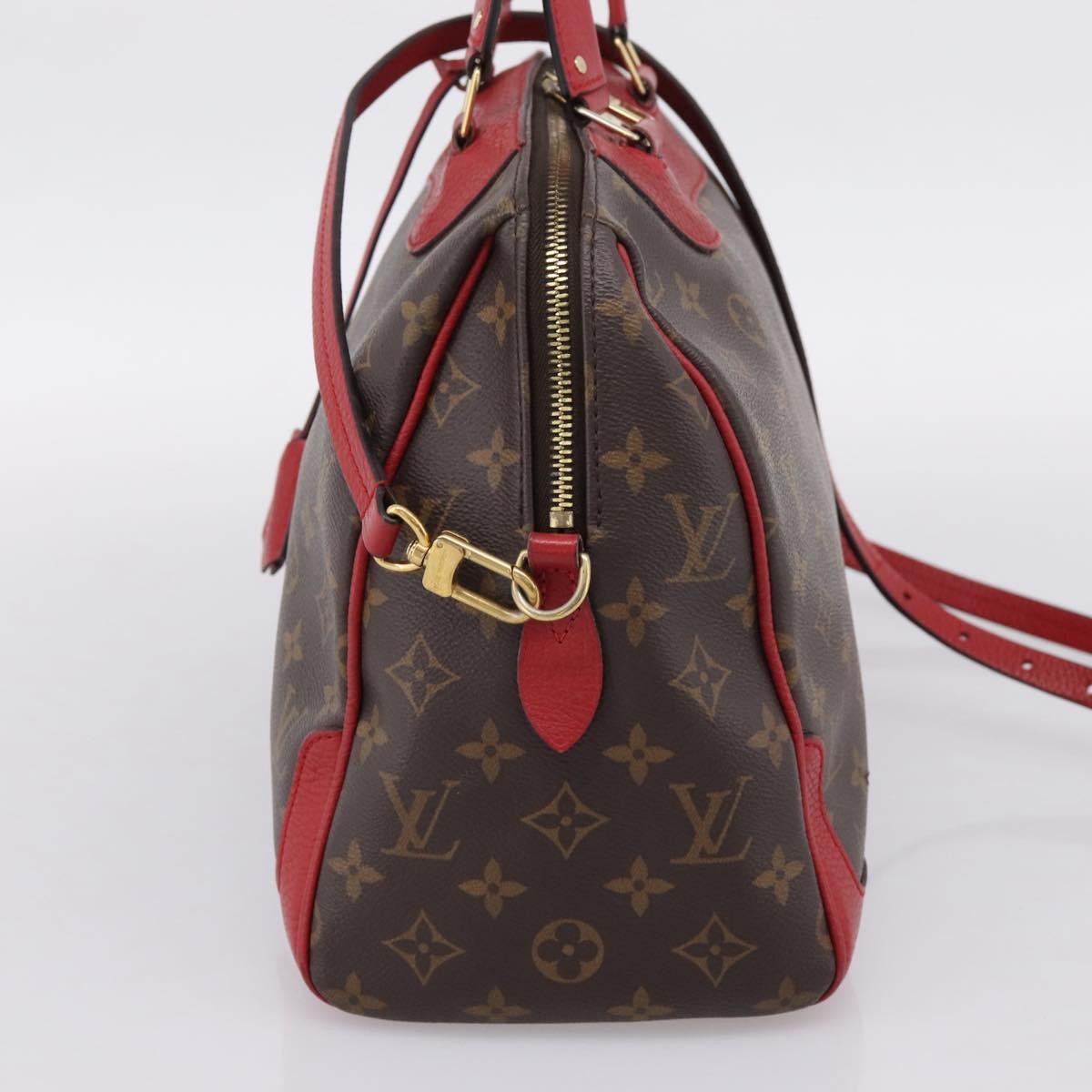 Louis Vuitton Retiro Monogram Canvas Brown Canvas Handbag (Pre-Owned)