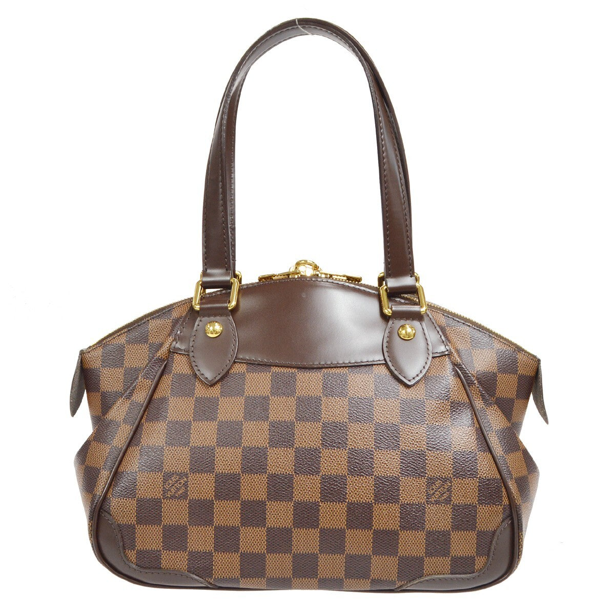 Louis Vuitton Verona Damier Ebene Brown Canvas Shoulder Bag Bag (Pre-Owned)