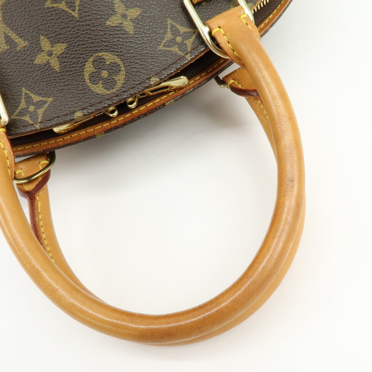 Louis Vuitton Ellipse Monogram Canvas Brown Canvas Handbag (Pre-Owned)