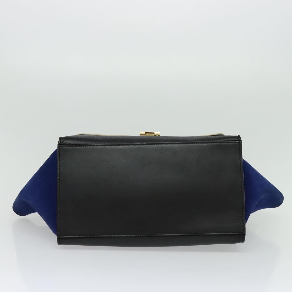 Celine Tricolor Trapeze Leather Multicolour Leather Handbag (Pre-Owned)