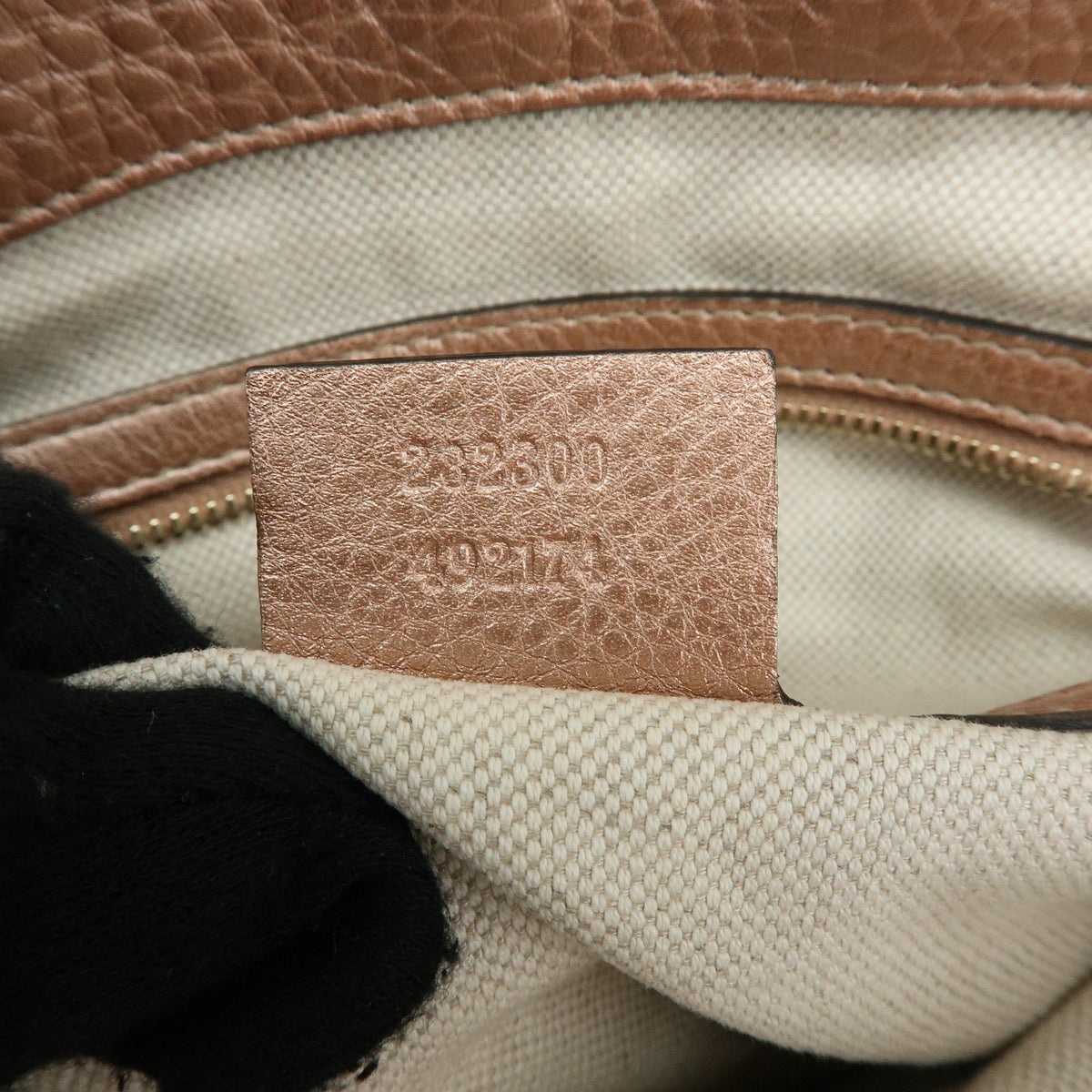 Gucci Bella Convertible Top Handle Leather Pink Leather Handbag (Pre-Owned)