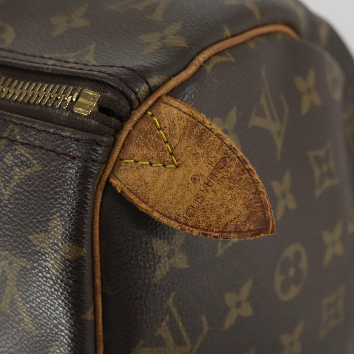 Louis Vuitton Keepall Monogram Canvas Brown Canvas Travel Bag Bag (Pre-Owned)