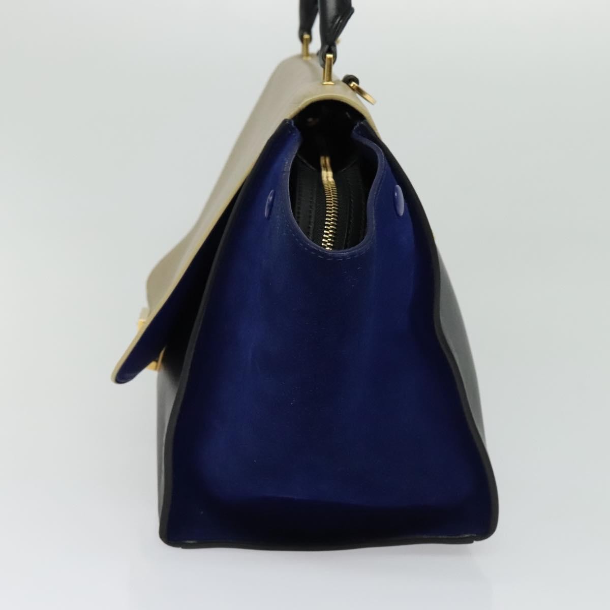Celine Tricolor Trapeze Leather Multicolour Leather Handbag (Pre-Owned)