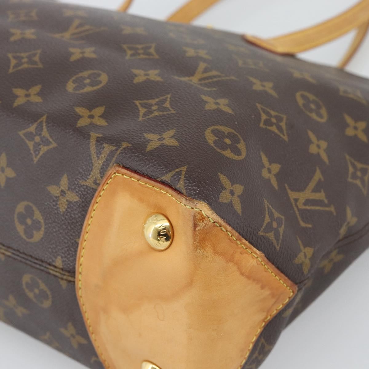 Louis Vuitton Wilshire Monogram Canvas Brown Canvas Handbag (Pre-Owned)