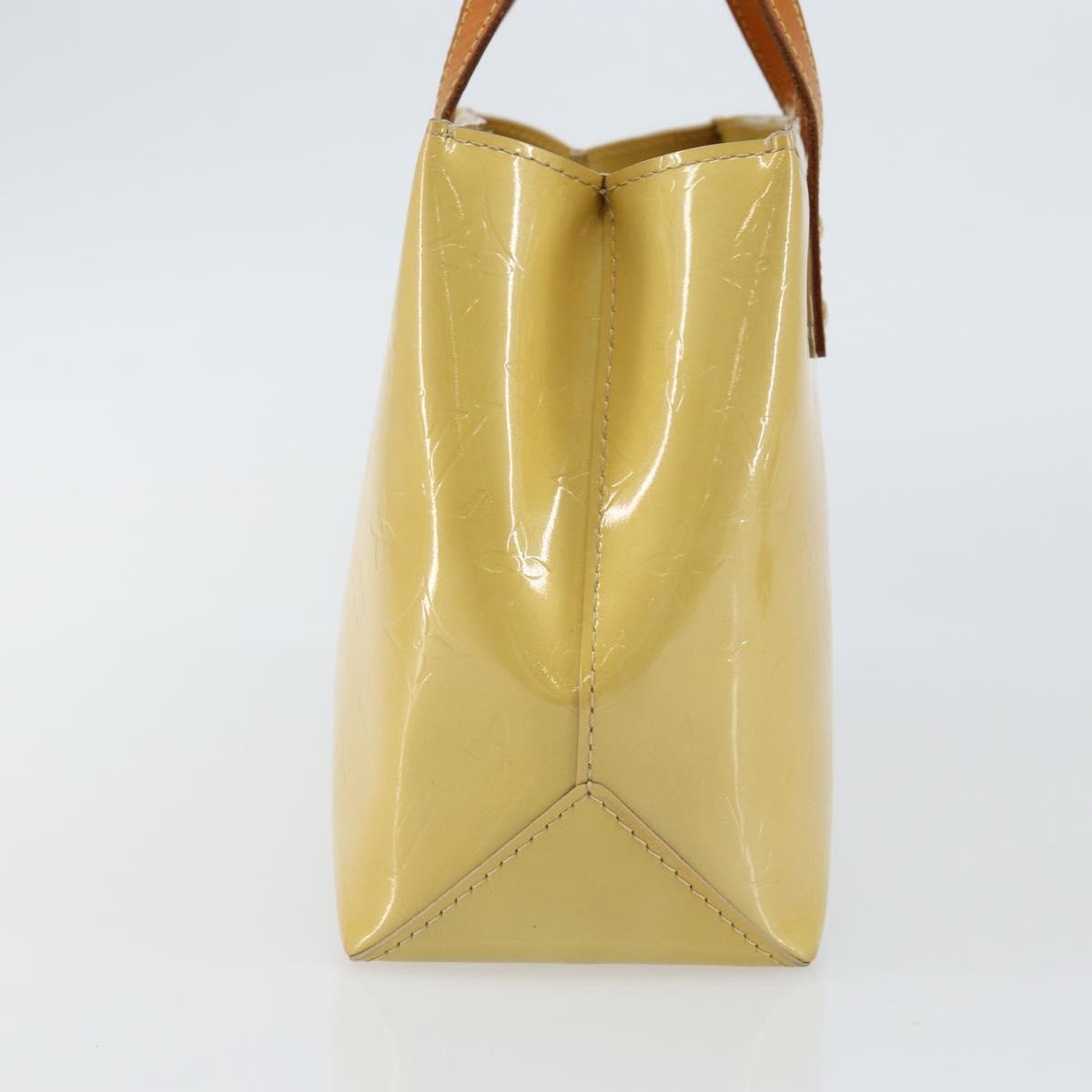 Louis Vuitton Reade Monogram Vernis Beige Patent_Leather Bag (Pre-Owned)