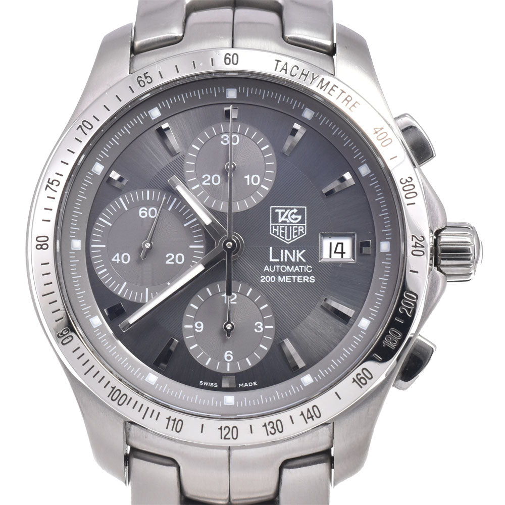 Tag Heuer Link Chronograph Automatic Stainless Steel Watch (Pre-Owned)