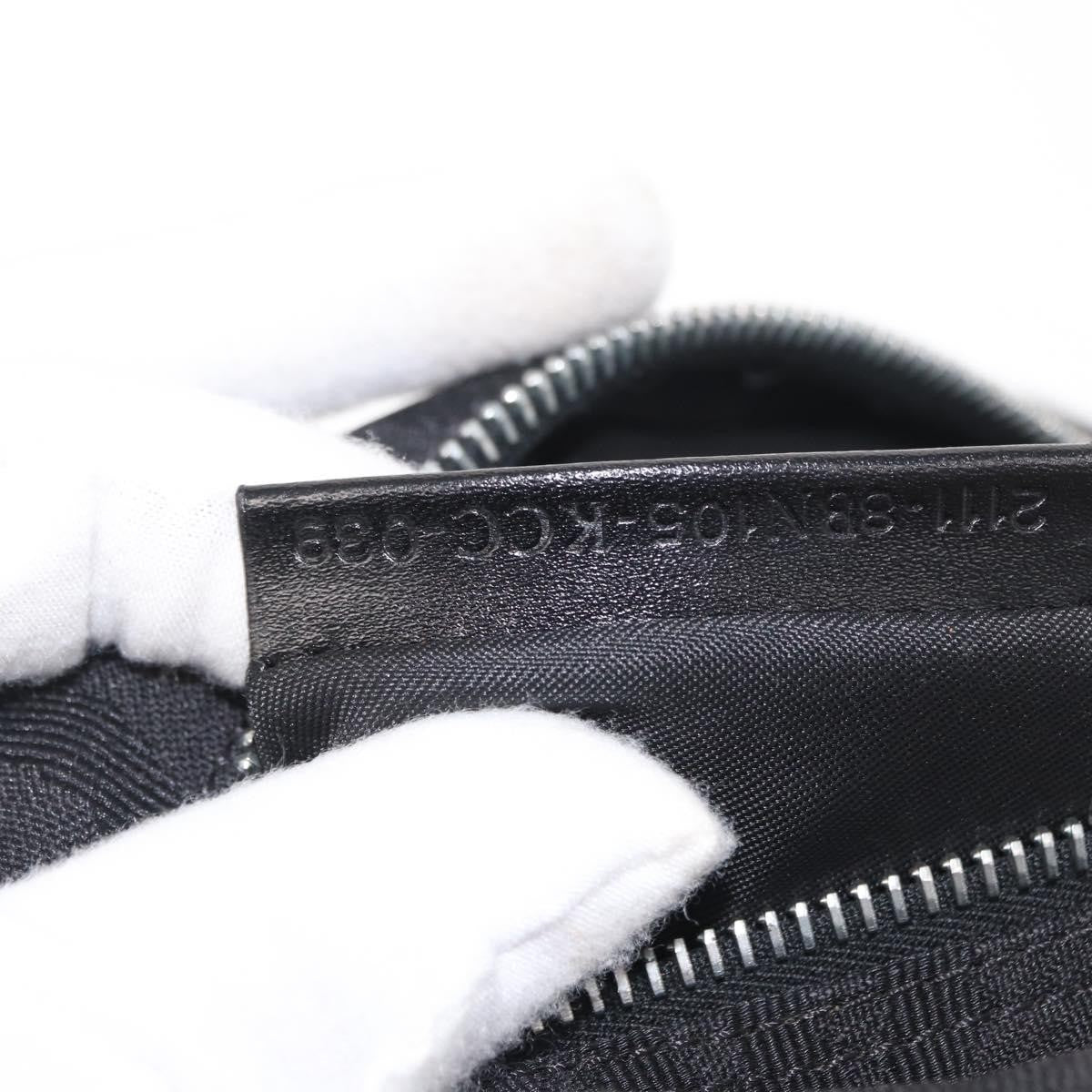 Fendi Vintage Canvas Black Canvas Handbag (Pre-Owned)