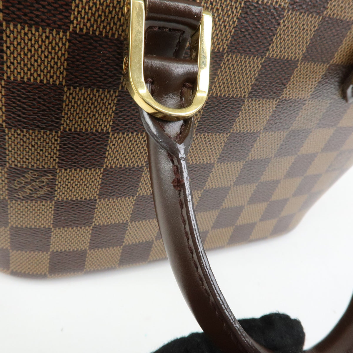Louis Vuitton Sarria Damier Brown Canvas Handbag (Pre-Owned)
