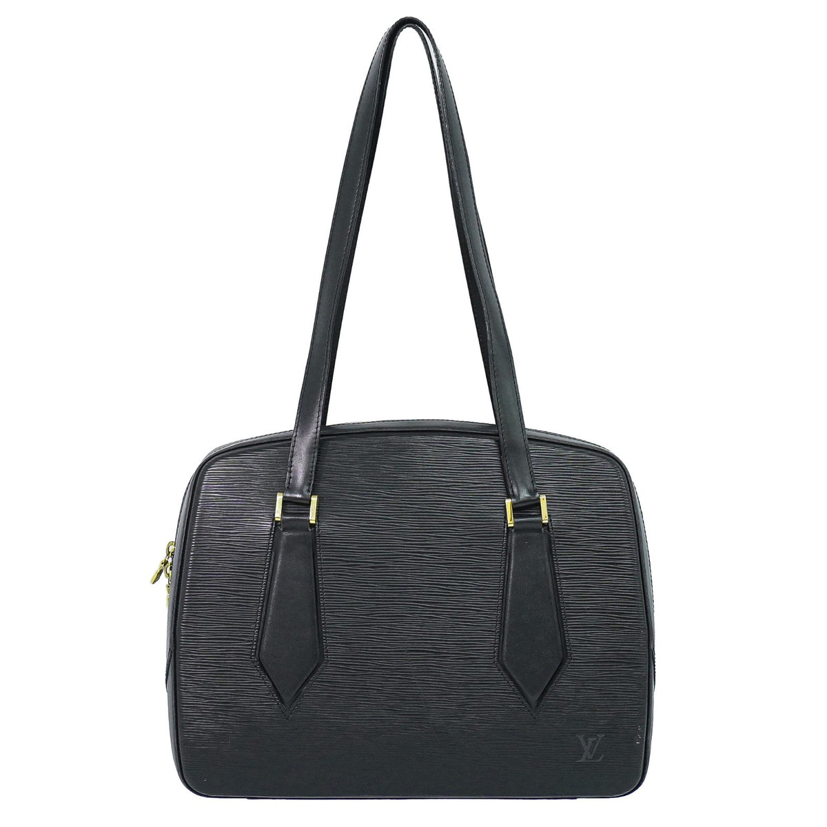 Louis Vuitton Voltaire Epi Leather Black Leather Shoulder Bag Bag (Pre-Owned)