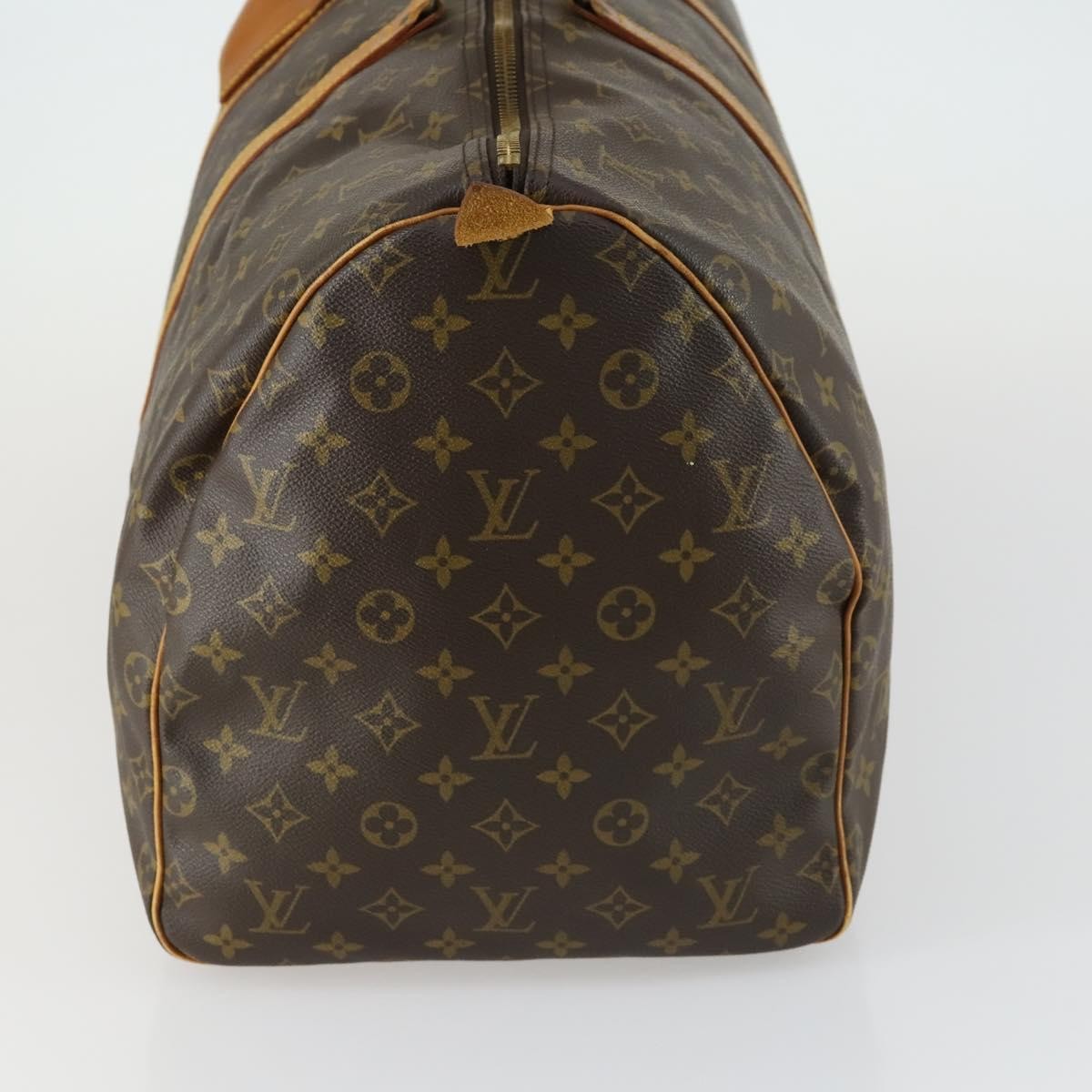 Louis Vuitton Keepall Monogram Canvas Brown Canvas Travel Bag Bag (Pre-Owned)